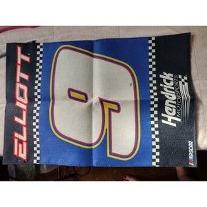 SMALL VERTICAL ELLIOT NASCAR FLAG